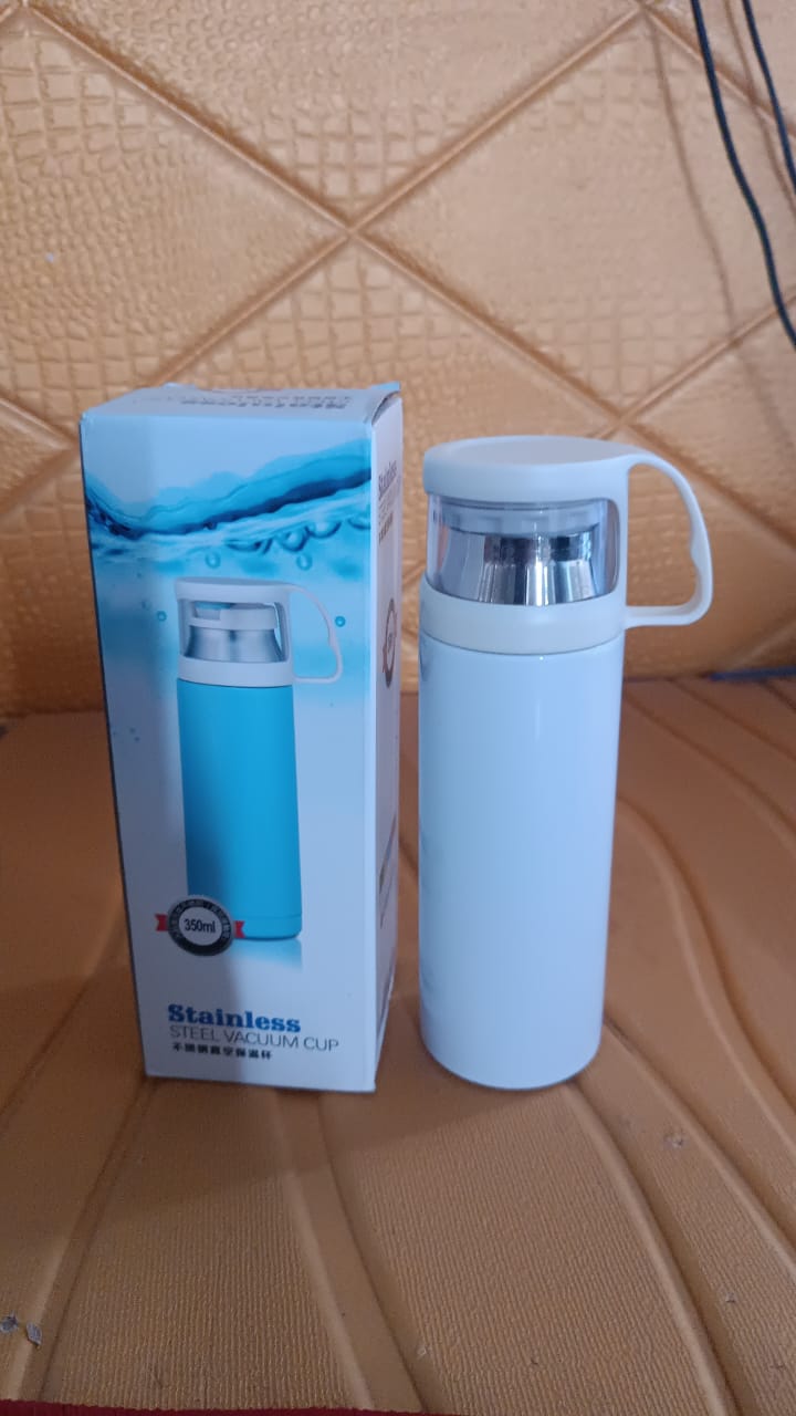 Stainless Steel Water Vacuum Bottle (350 ML) Stainless Steel Water Vacuum Bottle (350 ML)